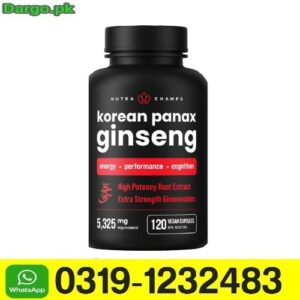 NutraChamps Korean Red Ginseng Supplement