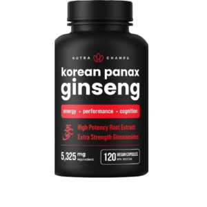 NutraChamps Korean Red Ginseng Supplement