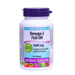 Omega-3 Fish Oil 1000mg, 60 Ct in Pakistan