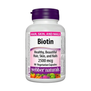 Naturals Biotin 2500 mcg, 90 Ct