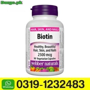 Naturals Biotin 2500 mcg, 90 Ct in Pakistan