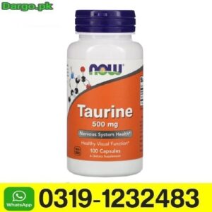 Taurine 500 mg, 100 Capsule in Pakistan