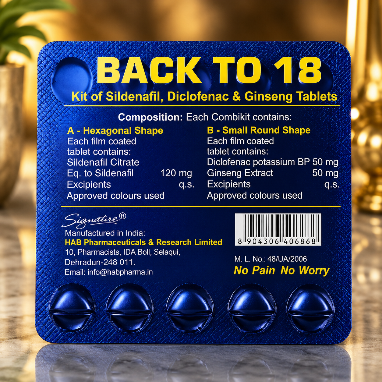 Back to 18 Tablets for Timing in Pakistan