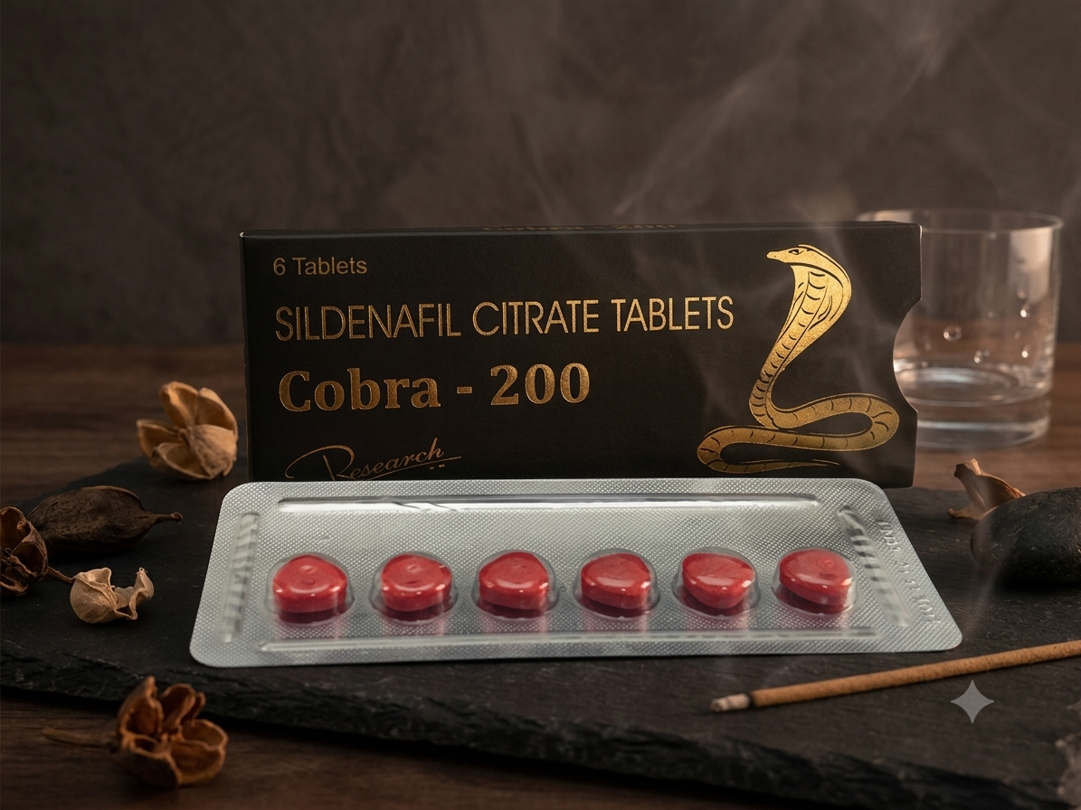 Original Cobra Sex Citrate Tablets in Pakistan