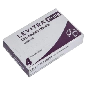 Original Levitra 20mg 4 Tablets in Pakistan