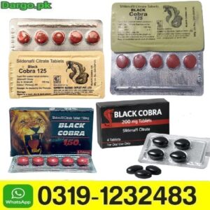 New Import Black Cobra Tablets in Pakistan