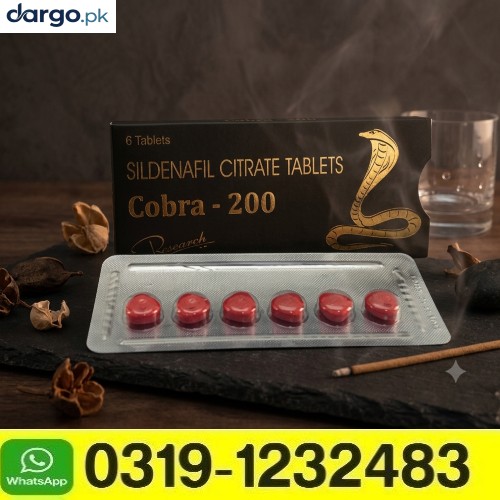 Original Cobra Sex Citrate Tablets in Pakistan