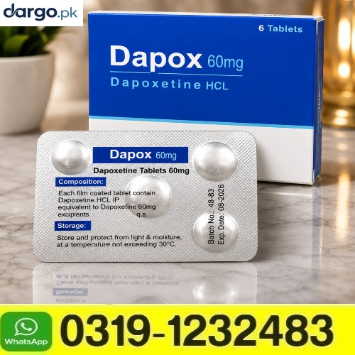 Original Dapox 60mg Tablets in Pakistan
